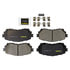 Monroe CX1711 Disc Brake Pad Set Monroe Brakes Total Solution Ceramic Brake Pads