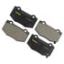 Monroe CX1718 Disc Brake Pad Set Monroe Brakes Total Solution Ceramic Brake Pads
