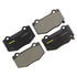 Monroe CX1718 Disc Brake Pad Set Monroe Brakes Total Solution Ceramic Brake Pads