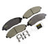 CX1723 by MONROE - Monroe Brakes Total Solution Ceramic Brake Pads
