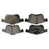 CX1721 by MONROE - Total Solution Ceramic Brake Pads