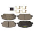 CX1735 by MONROE - Total Solution Ceramic Brake Pads