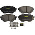 Monroe CX1759 Disc Brake Pad Set Monroe Brakes Total Solution Ceramic Brake Pads