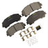 CX1736 by MONROE - Monroe Brakes Total Solution Ceramic Brake Pads