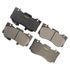 CX1784 by MONROE - Total Solution Ceramic Brake Pads