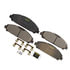 CX1791 by MONROE - Monroe Brakes Total Solution Ceramic Brake Pads