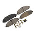 CX1791 by MONROE - Monroe Brakes Total Solution Ceramic Brake Pads