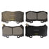 CX1802 by MONROE - Total Solution Ceramic Brake Pads