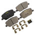 Monroe CX1811 Disc Brake Pad Set Monroe Brakes Total Solution Ceramic Brake Pads
