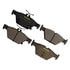 Monroe CX1808 Disc Brake Pad Set Monroe Brakes Total Solution Ceramic Brake Pads