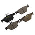 Monroe CX1808 Disc Brake Pad Set Monroe Brakes Total Solution Ceramic Brake Pads