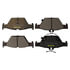 Monroe CX1808 Disc Brake Pad Set Monroe Brakes Total Solution Ceramic Brake Pads