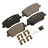 Monroe CX1816 Disc Brake Pad Set Monroe Brakes Total Solution Ceramic Brake Pads
