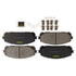 CX1843 by MONROE - Total Solution Ceramic Brake Pads