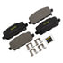 Monroe CX1841 Disc Brake Pad Set Monroe Brakes Total Solution Ceramic Brake Pads