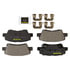 CX1848 by MONROE - Monroe Brakes Total Solution Ceramic Brake Pads