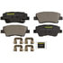 CX1848 by MONROE - Monroe Brakes Total Solution Ceramic Brake Pads