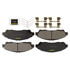 CX1896 by MONROE - Total Solution Ceramic Brake Pads