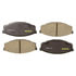 CX207 by MONROE - Total Solution Ceramic Brake Pads