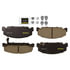 CX273 by MONROE - Total Solution Ceramic Brake Pads