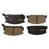 Monroe CX282 Disc Brake Pad Set Prem Ceramic Brakes