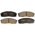 Monroe CX337 Disc Brake Pad Set Monroe Brakes Total Solution Ceramic Brake Pads