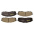 Monroe CX337 Disc Brake Pad Set Monroe Brakes Total Solution Ceramic Brake Pads