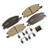 CX363 by MONROE - Monroe Brakes Total Solution Ceramic Brake Pads