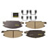 CX363 by MONROE - Monroe Brakes Total Solution Ceramic Brake Pads