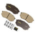 CX433A by MONROE - Total Solution Ceramic Brake Pads