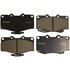 CX436 by MONROE - Total Solution Ceramic Brake Pads