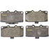 Monroe CX460 Disc Brake Pad Set Monroe Brakes Total Solution Ceramic Brake Pads
