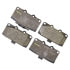 Monroe CX460 Disc Brake Pad Set Monroe Brakes Total Solution Ceramic Brake Pads