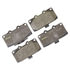 Monroe CX460 Disc Brake Pad Set Monroe Brakes Total Solution Ceramic Brake Pads