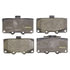 Monroe CX460 Disc Brake Pad Set Monroe Brakes Total Solution Ceramic Brake Pads