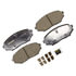 Monroe CX468 Disc Brake Pad Set Monroe Brakes Total Solution Ceramic Brake Pads