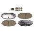 Monroe CX468 Disc Brake Pad Set Monroe Brakes Total Solution Ceramic Brake Pads