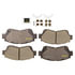 CX476 by MONROE - Total Solution Ceramic Brake Pads