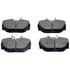 CX493A by MONROE - Total Solution Ceramic Brake Pads