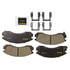 CX530 by MONROE - Total Solution Ceramic Brake Pads