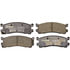 CX553 by MONROE - Total Solution Ceramic Brake Pads