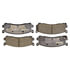 CX553 by MONROE - Total Solution Ceramic Brake Pads