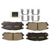 CX580 by MONROE - Total Solution Ceramic Brake Pads