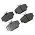 CX598 by MONROE - Total Solution Ceramic Brake Pads