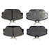 CX598 by MONROE - Total Solution Ceramic Brake Pads