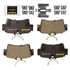 CX627A by MONROE - Total Solution Ceramic Brake Pads