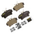 CX627A by MONROE - Total Solution Ceramic Brake Pads