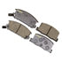 CX657 by MONROE - Total Solution Ceramic Brake Pads