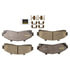 CX652 by MONROE - Total Solution Ceramic Brake Pads