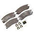 CX698 by MONROE - Total Solution Ceramic Brake Pads